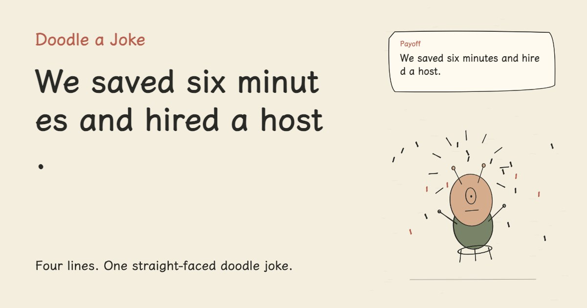 I asked AI to shorten one meeting. We saved six minutes and hired a host.