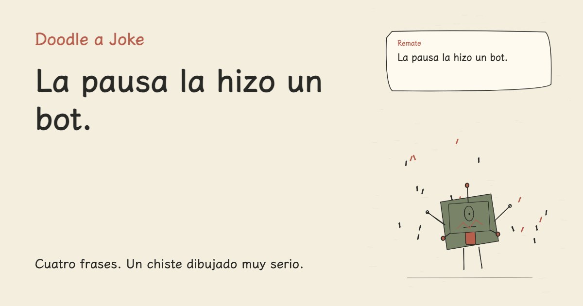 Le pedí a la IA que bajara el ritmo. La pausa la hizo un bot.