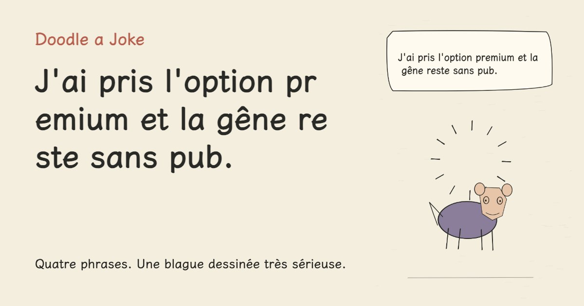 J'ai pris l'option premium et la gêne reste sans pub.