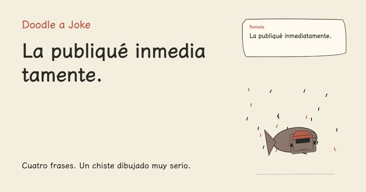 Compré el plan humilde premium. La publiqué inmediatamente.