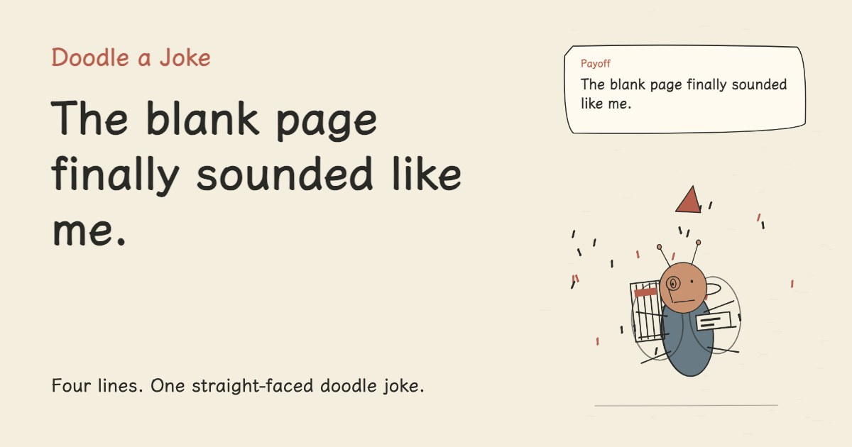 I asked the agent for one sentence. The blank page finally sounded like me.