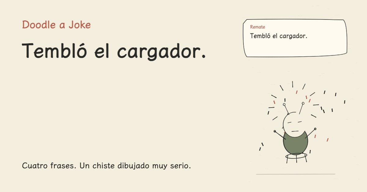 Puse el móvil en modo vacaciones. Tembló el cargador.