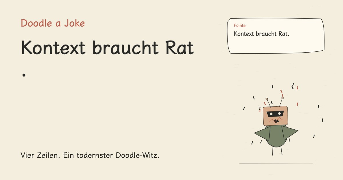 Die KI sollte nur ein Lied wählen. Kontext braucht Rat.