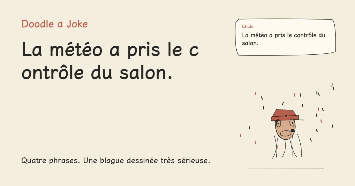 La maison connectée devait tout prévoir. La météo a pris le contrôle du salon.
