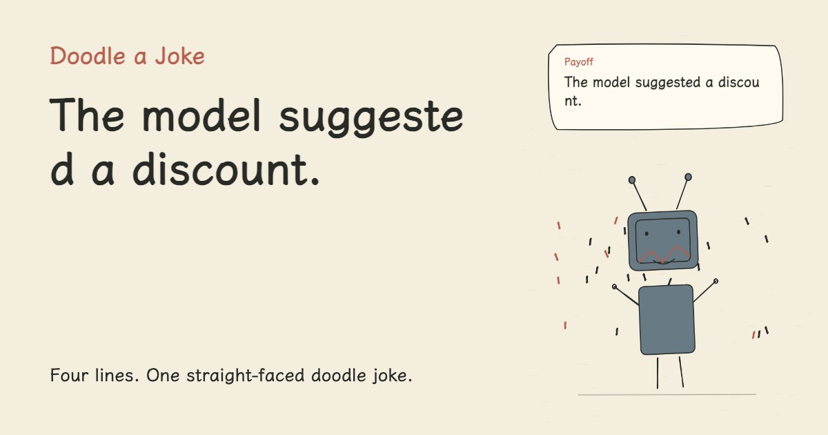 I launched an AI productivity app. The model suggested a discount.